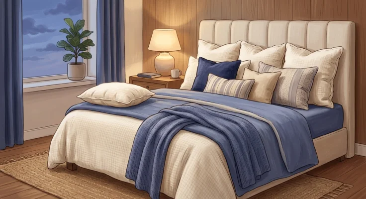 Almohada de fibra hueca siliconada: económica y adaptable