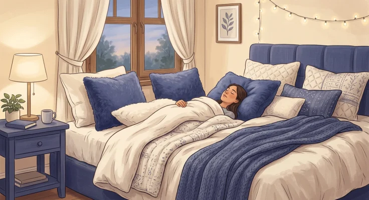 Almohada para dormir boca arriba: guía de altura y materiales