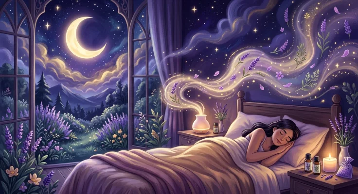Aromaterapia para dormir: aceites esenciales que inducen al sueño