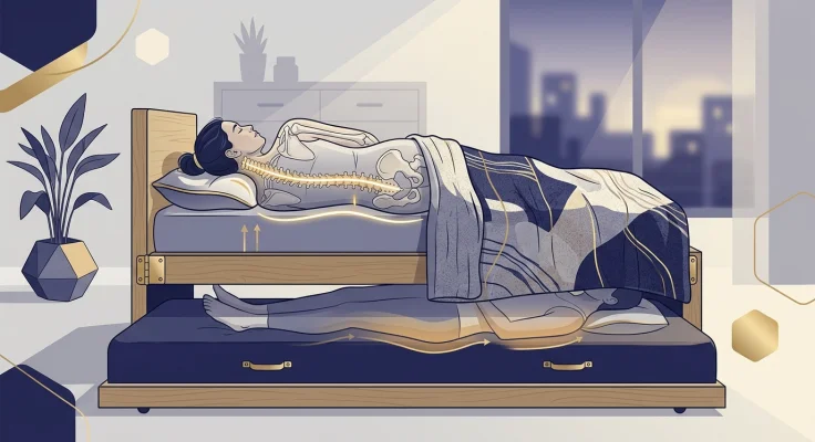 Cama nido: ventajas, desventajas y ergonomía del colchón inferior