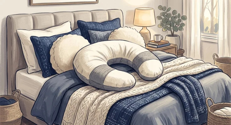 Cojín de lactancia para dormir: usos más allá de la lactancia