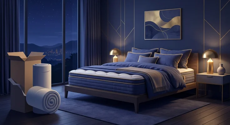 Colchones en caja (bed in a box): cómo funcionan y cuáles son mejores