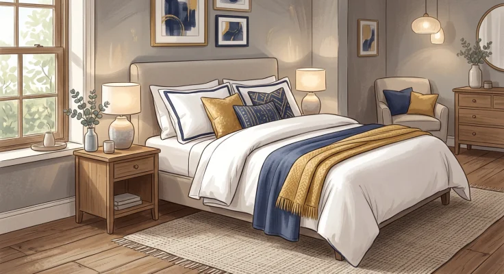 Cómo hacer la cama como en un hotel: técnica, sábanas y trucos