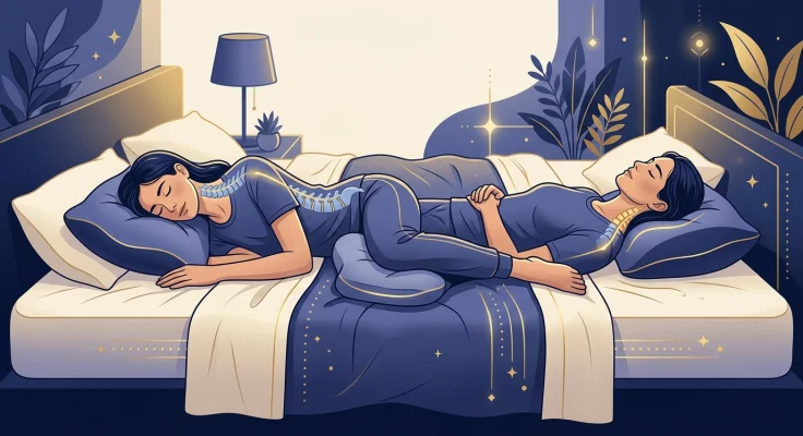 Dolor cervical al dormir: posturas, almohadas y soluciones