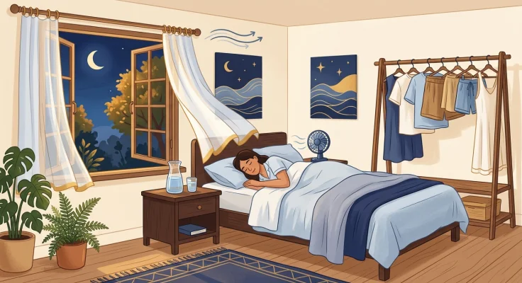 Dormir bien en verano con calor: trucos prácticos sin aire acondicionado