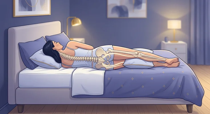 Dormir con ciática: posturas que alivian el dolor del nervio ciático