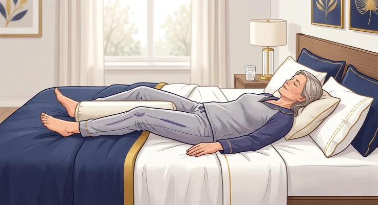 Cómo dormir después de una prótesis de cadera: posturas seguras