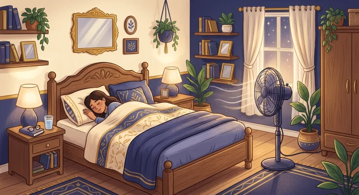 Dormir con ventilador: es malo, beneficios, riesgos y consejos