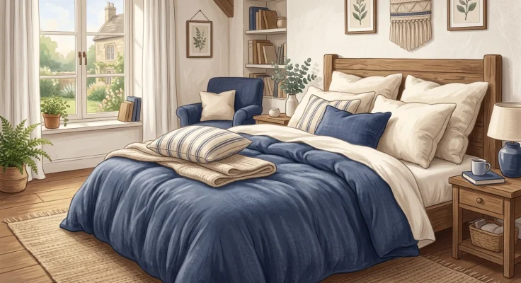 Mejor funda nórdica: materiales, hilos y marcas recomendadas