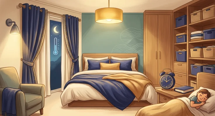 La habitación ideal para dormir: temperatura, luz, orden y colores