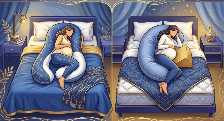 Mejores almohadas de embarazo 2026: formas U, C y cuña comparadas