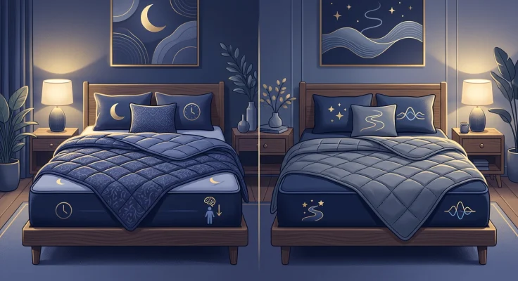 Mejores mantas de peso 2026: comparativa para ansiedad e insomnio