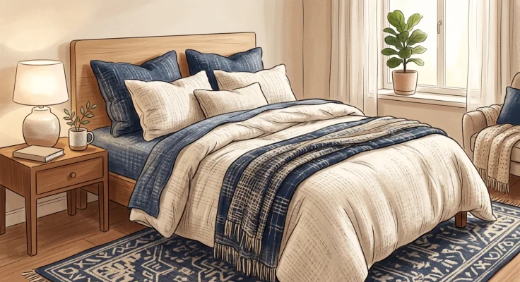 Número de hilos en sábanas: qué significa y cuántos necesitas realmente