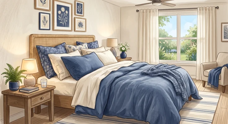 Ropa de cama para verano: tejidos frescos y transpirables