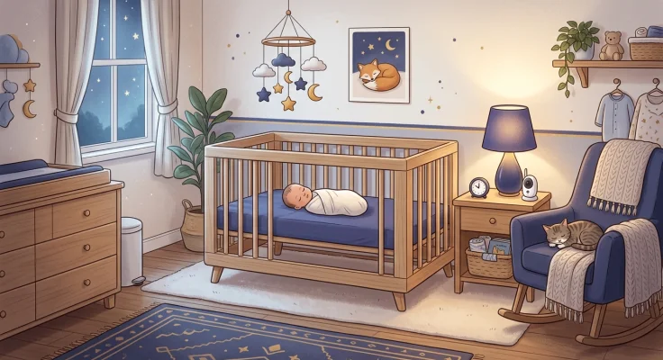 Sueño del bebé recién nacido: horarios, rutinas y seguridad en la cuna