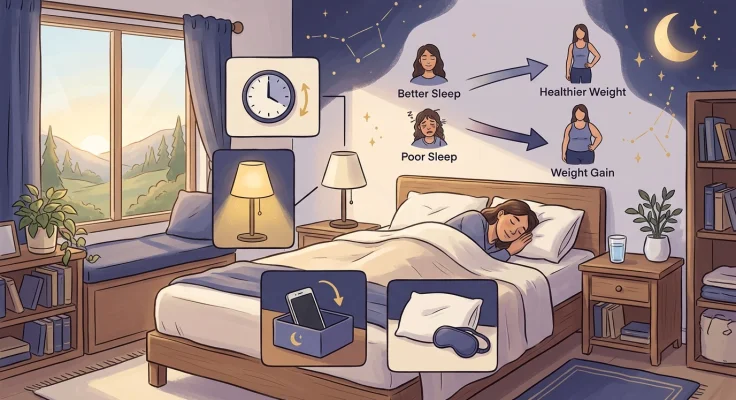 Sueño y peso: cómo dormir poco engorda y dormir bien adelgaza