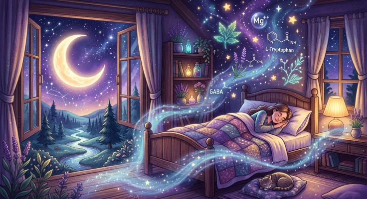Suplementos naturales para dormir: magnesio, GABA, triptófano y más